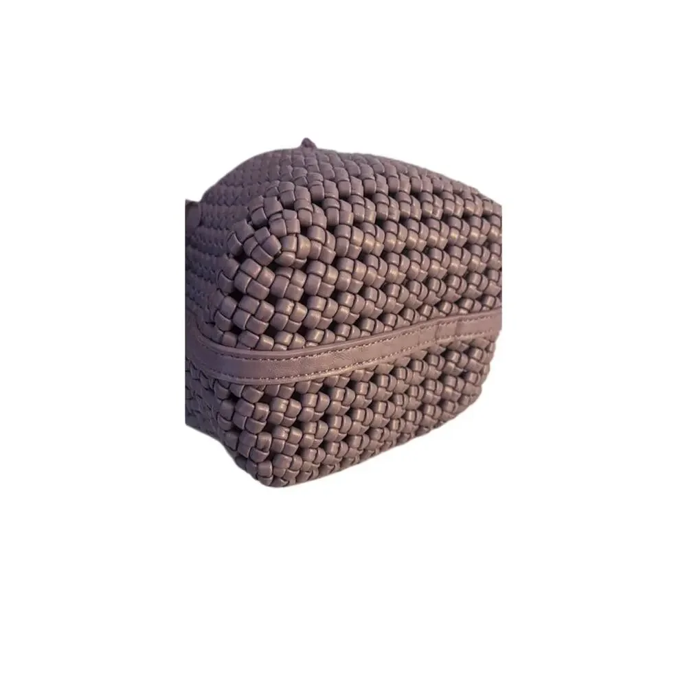 Women’s Woven Lavender Square Small Purse